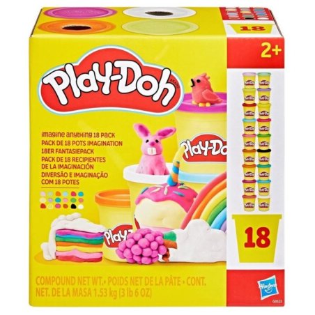 PLAYDOH PACK 18 POTS HASBRO...
