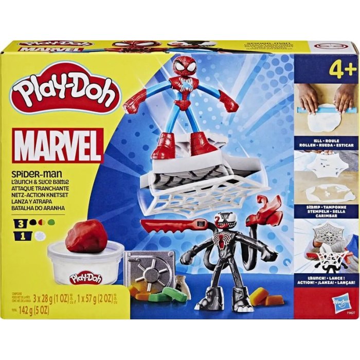 PLAYDOH MARVEL SPIDERMAN ATTAQUE HASBRO F98275