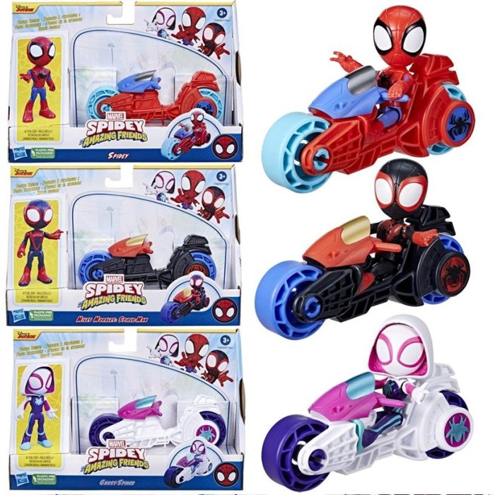 SPIDY MOTOR CYCLE ASST HASBRO F67775