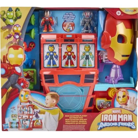 IRON MAN IQ PLAYSET HASBRO...