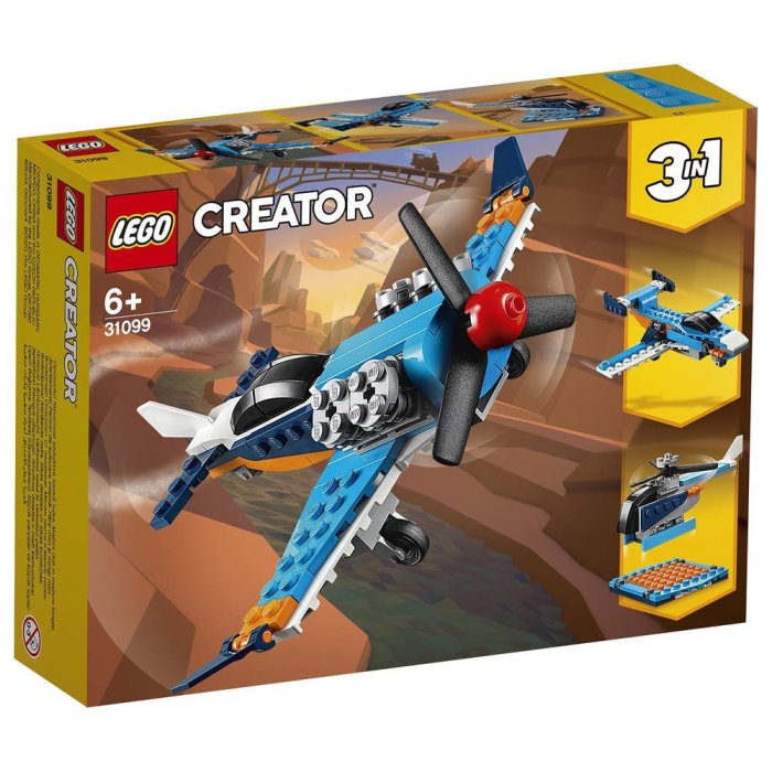 L AVION A HELICE LEGO 31099
