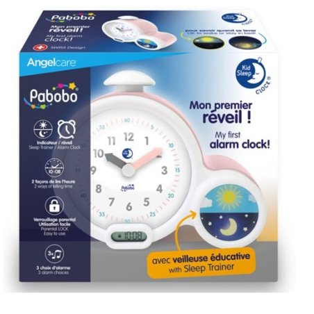 KID SLEEP CLOCK PINK PABOBO...