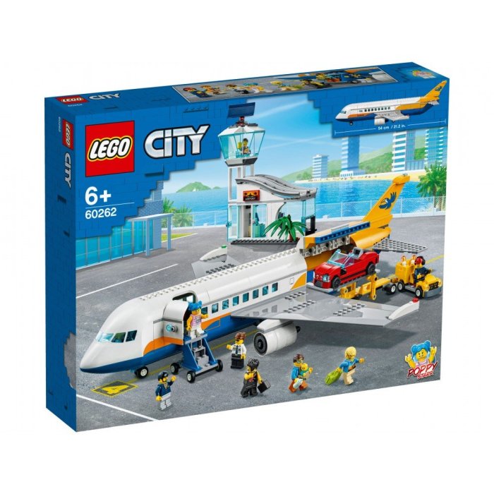 L AVION DE PASSAGERS LEGO 60262