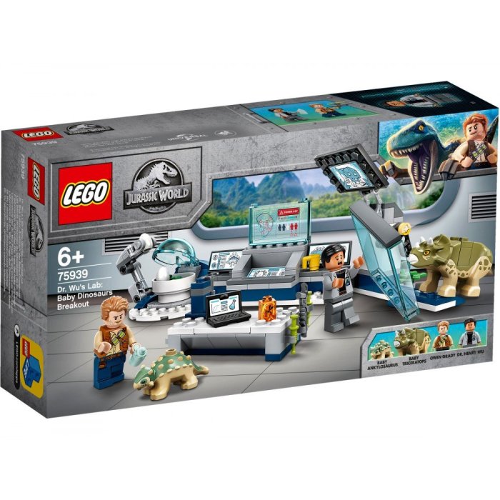LE LABO DE DR WU L EVASION LEGO 75939