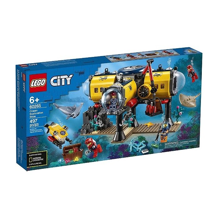 LA BASE D EXPLORATION OCEANIQUE LEGO 60265