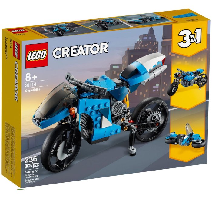 LA SUPER MOTO 31114 LEGO