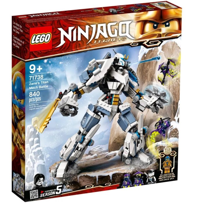 LE ROBOT DE COMBA TITAN DE ZANE 71738 LEGO