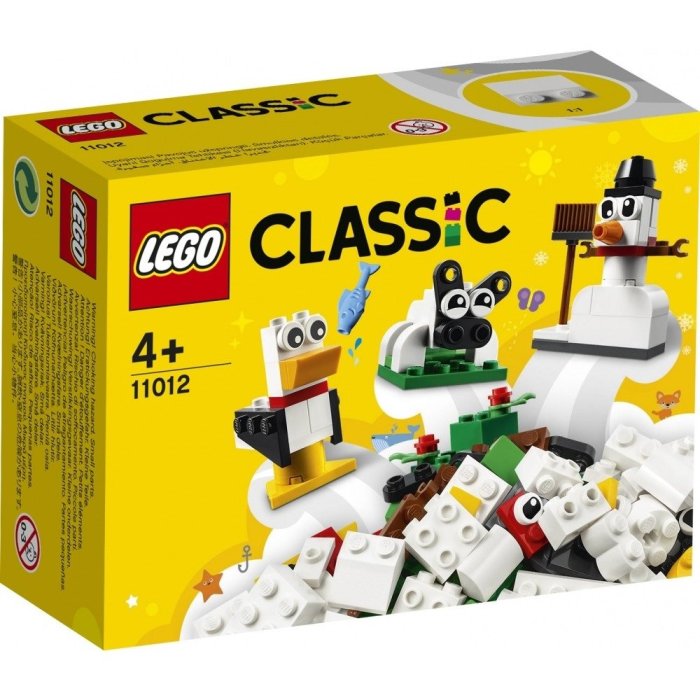 BRIQUES BLANCHE CREATIVE 11012 LEGO