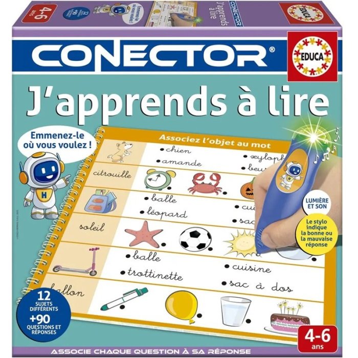 CONECTOR J APPREND A LIRE EDUCA 20168