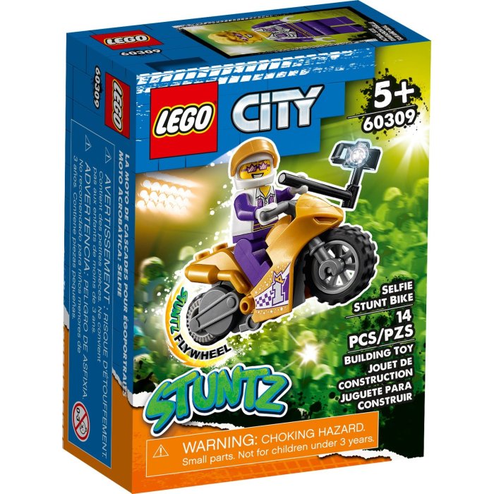 LA MOTO DE CASCADE SELFIE LEGO 60309