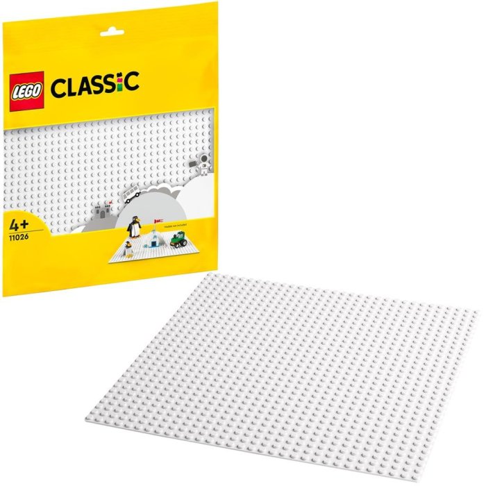 LA PLAQUE DE CONSTRUCTION BLANCHE LEGO 11026