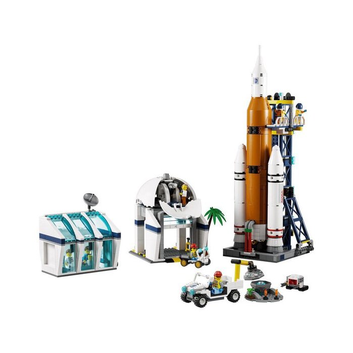 LA BASE DE LANCEMENT DE LA FUSEE LEGO 60351