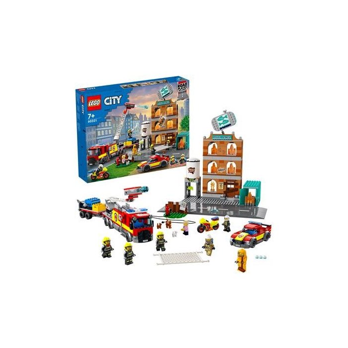 LA BRIGADE DES POMPIERS LEGO 60321