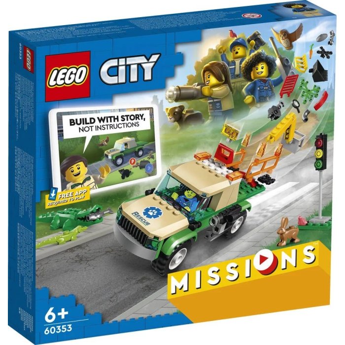 MISSIONS DE SAUVETAGE DES ANIMAUX LEGO 60353