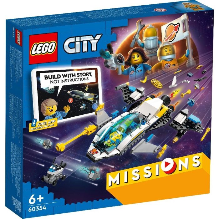 MISSION D EXPLORATION SPACIAL LEGO 60354