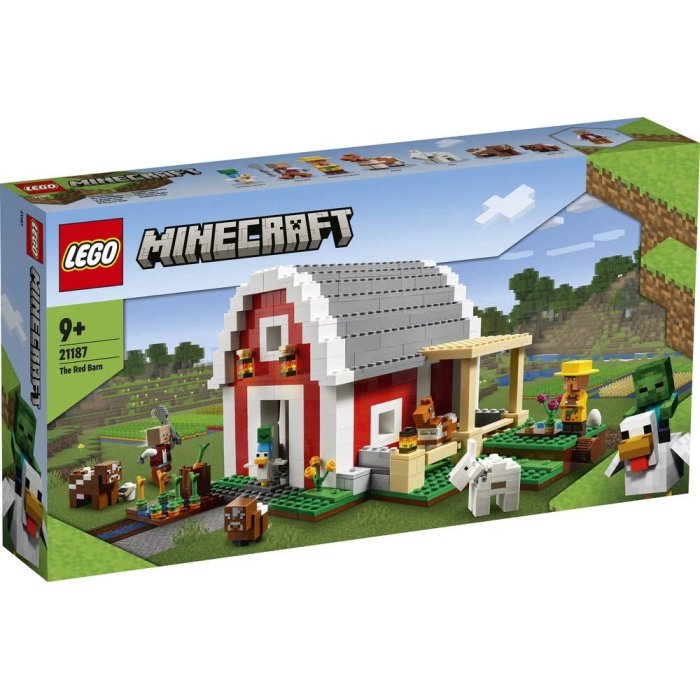 MINECRAFT LA GRANGE ROUGE LEGO 21187