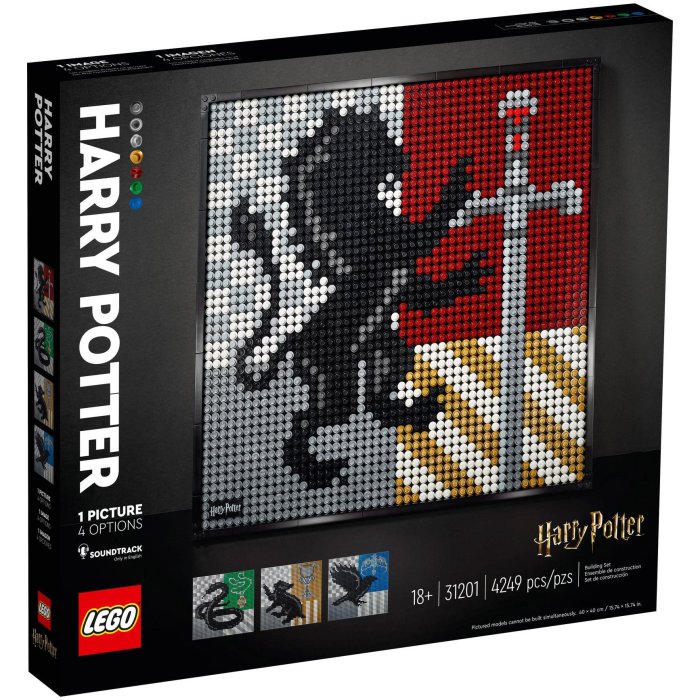 HARRY POTTER LES BLASONS DE POUDLARD LEGO 31201