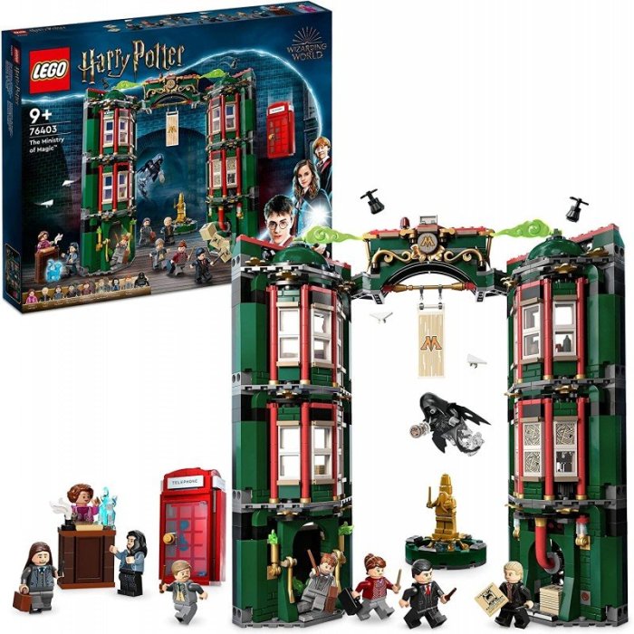 LE MINISTERE DE LA MAGIE HARRY POTTER LEGO 76403