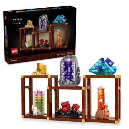 COLLECTION DE MINERAUX LEGO...