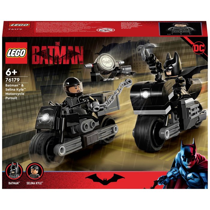 LA COURSE POURSUITE EN MOTOS DE BATMAN LEGO 76179
