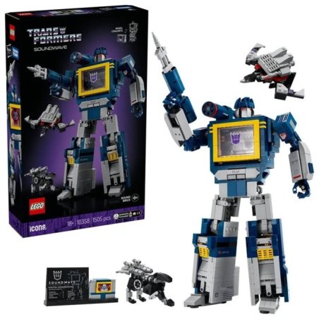 TRANSFORMERS SOUNDWAVE LEGO...