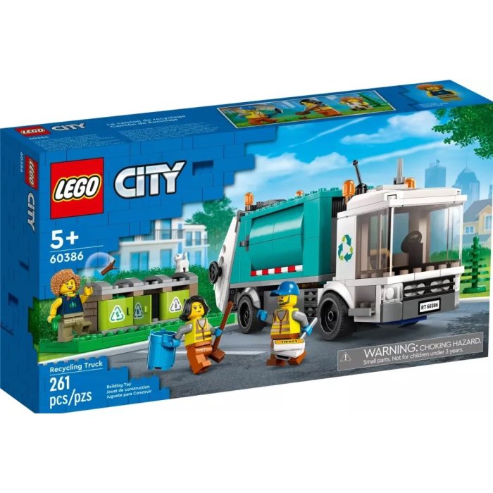 LE CAMION DE RECYCLAGE LEGO 60386