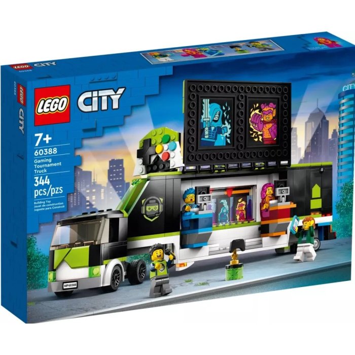 LE CAMION DE TOURNOIS DE JEUX VIDEO LEGO 60388