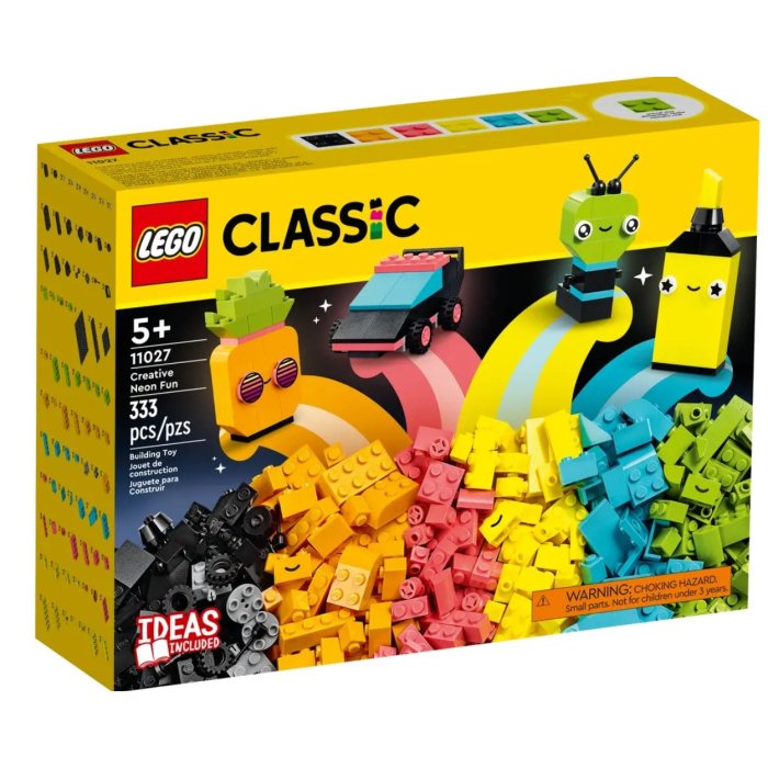 L AMUSEMENT CREATIF FLUO LEGO 11027