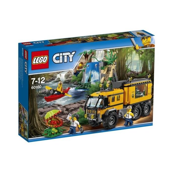 LE LABORATOIRE MOBILE DE LA JUNGLE LEGO 60160