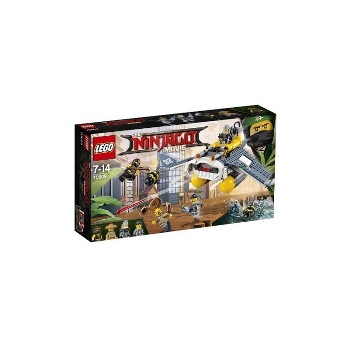 LE BOMBARDIER RAIE MANTA LEGO 70609
