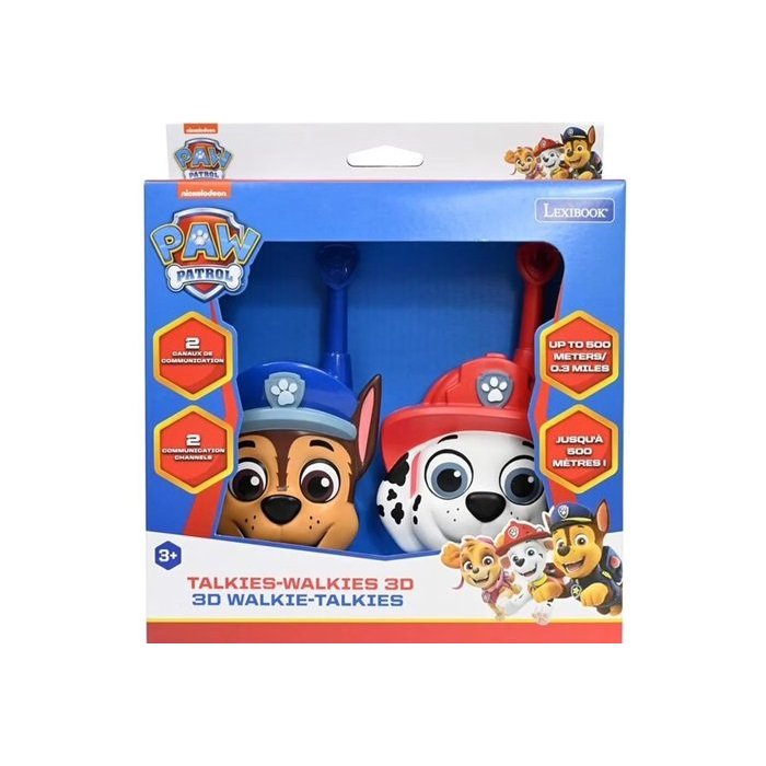 TALKIE WALKIE PAT PATROUILLE LEXIBOOK