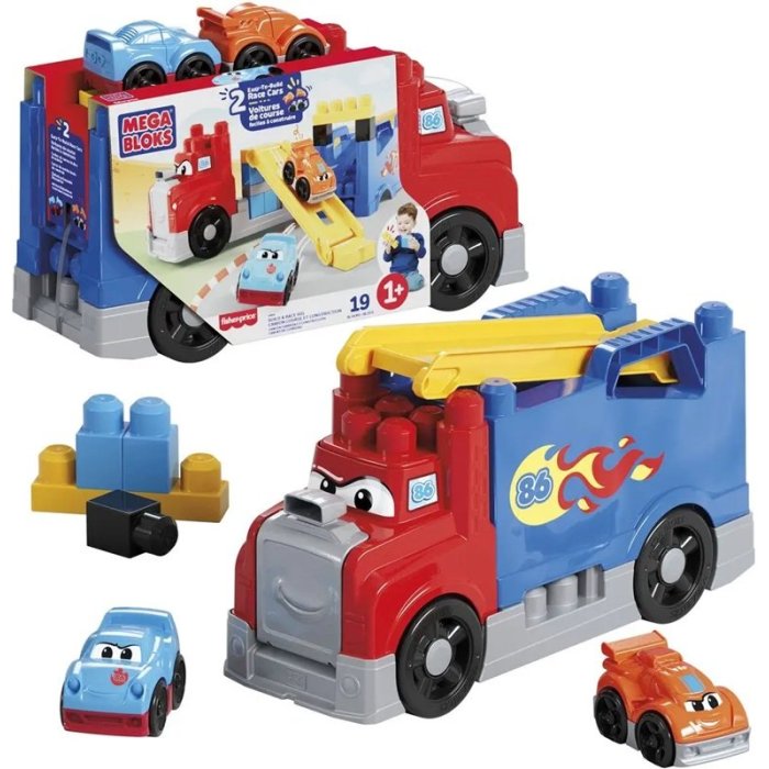 CAMION COURSE ET CONSTRUCTION MATTEL JFR29