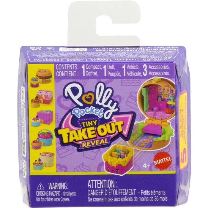 POLY POCKET COFFRET SURPRISE ASST MATTEL JCR44