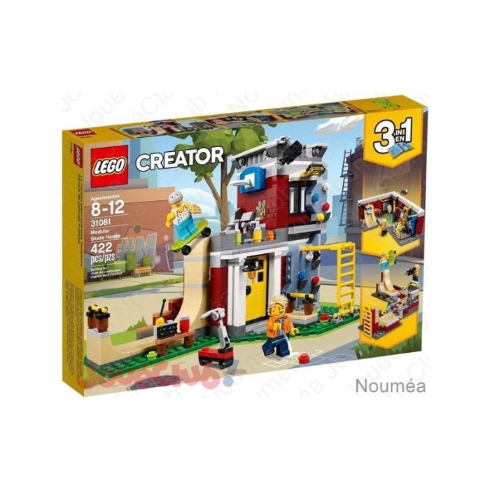 LA SKATE PARK LEGO 31081