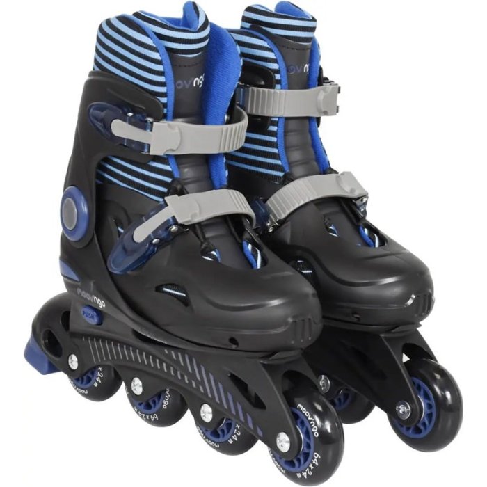 ROLLERS EN LIGNE AJUSTABLES BLEU 33-36 SIDJ