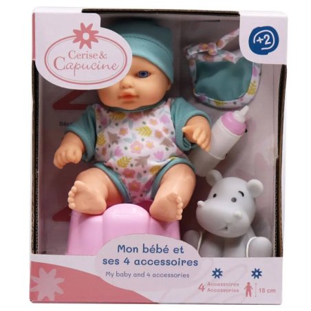 BEBE ET SES 4 ACCESSOIRES...