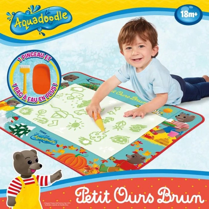 TAPIS AQUADOODLE PETIT OURSBRUN SIDJ E73425