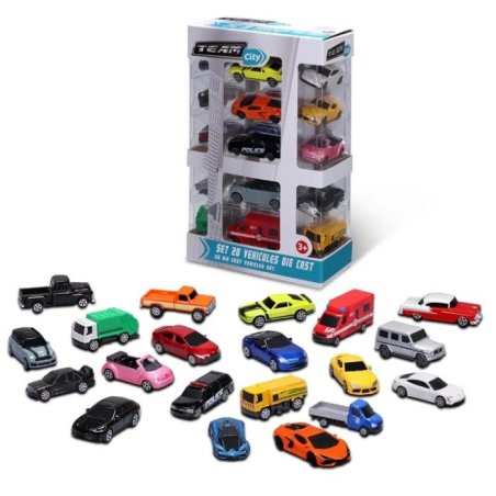COFFRET 20 VEHICULES DIE...