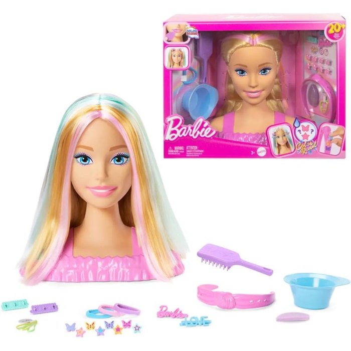 BARBIE TETE A COIFFER BLONDE SIDJ JFG81