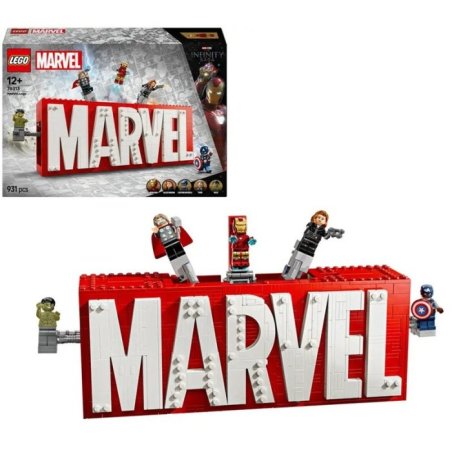 LOGO MARVEL LEGO 76313