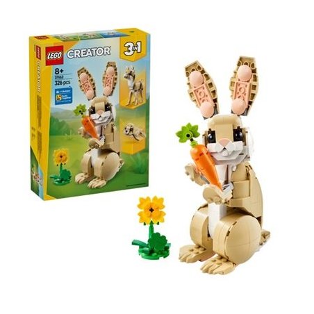 L ADORABLE LAPIN LEGO 31162