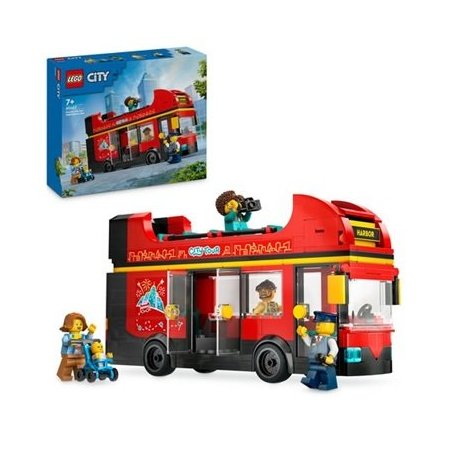 LE BUS ROUGE A DEUX ETAGE...