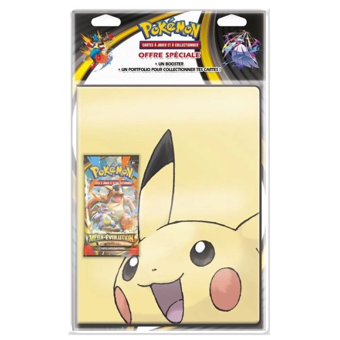 POKEMON EV11 PACK PORTFOLIO+BOOSTER ASMODEE
