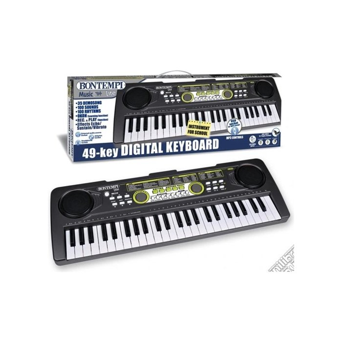 CLAVIER NOIR ET BLANC BONTEMPI 154970