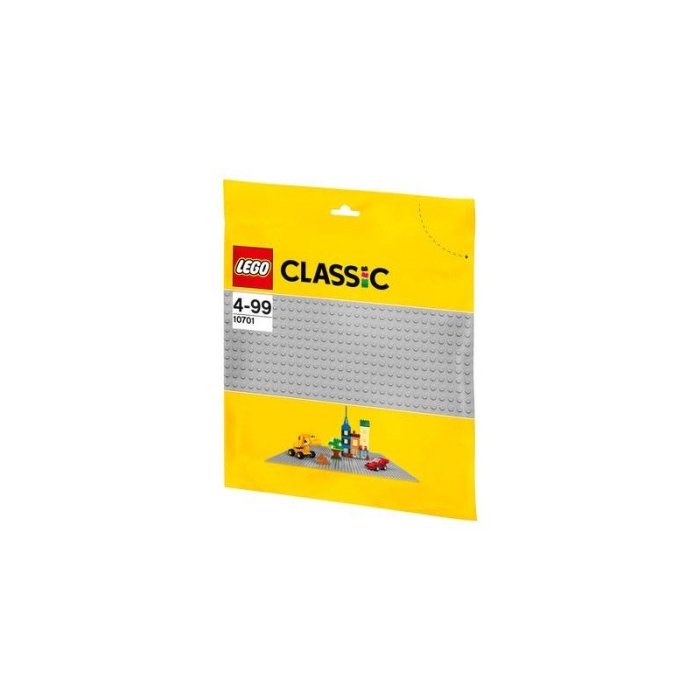 LA PLAQUE DE BASE GRISE LEGO 10701