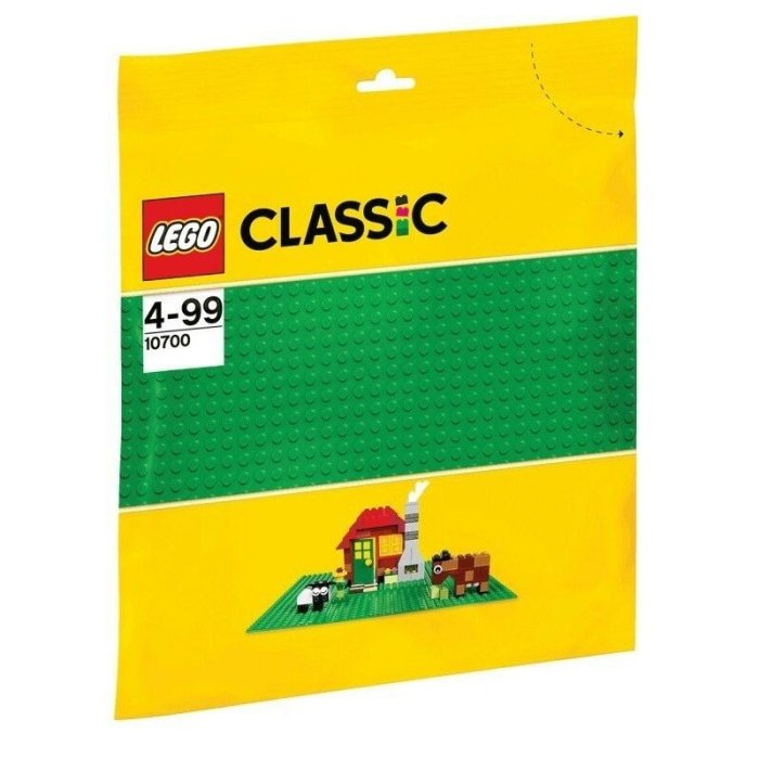 LA PLAQUE DE BASE VERTE LEGO 10700