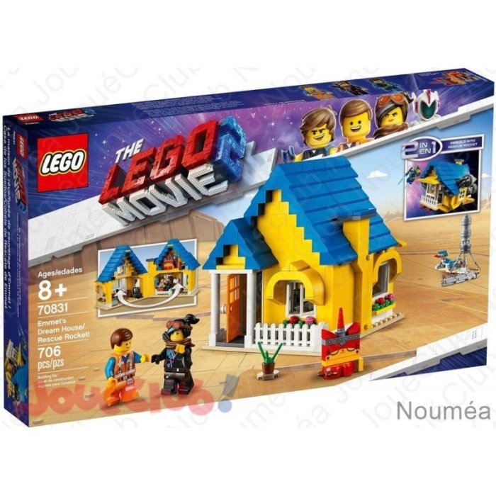 LA MAISON FUSEE D EMMET LEGO 70831