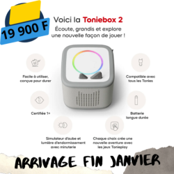MON PREMIER COFFRET TONIESNOX 2 GRIS LUNE TONIES