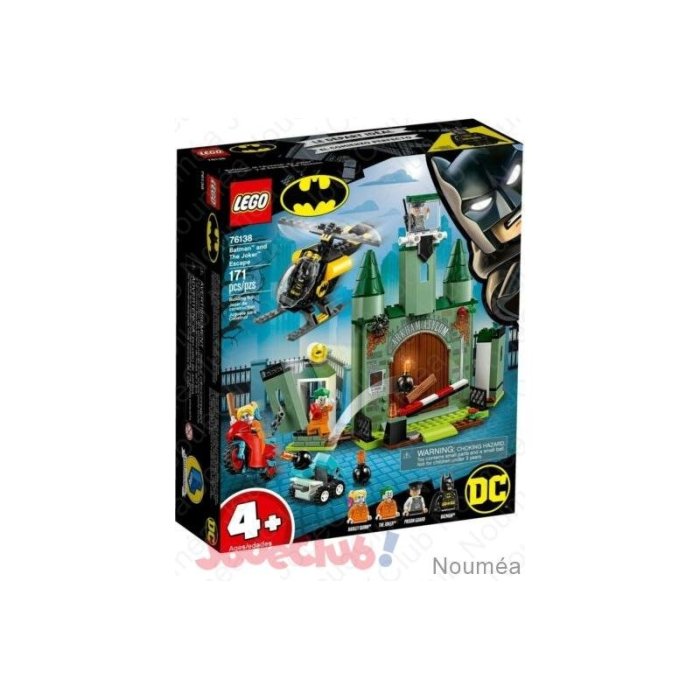 BATMAN ET L EVASION DU JOKER LEGO 76138