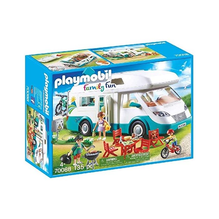 FAMILLE ET CAMPING CAR PLAYMOBIL 70088